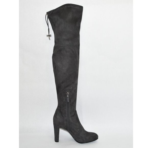 New! Sam Edelman 'Kent' Size 9.5 Over-the-Knee Gray Suede Boots OTK T43 - Picture 4 of 6